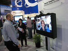 videoconference in kiosk