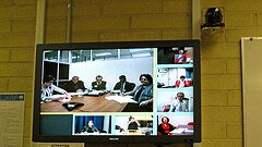 video conference screen